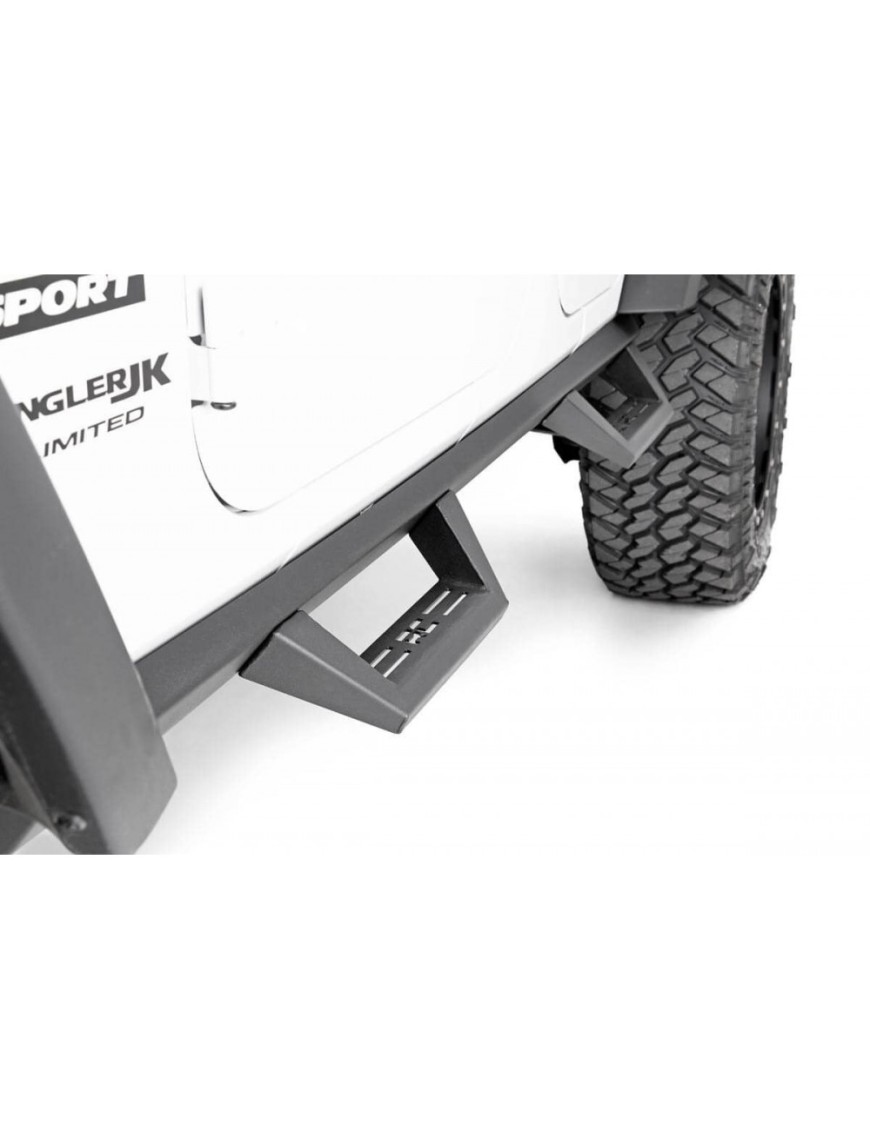 Progi, stopnie boczne Rough Country Contoured Drop Steps