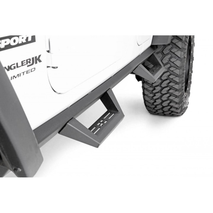 Progi, stopnie boczne Rough Country Contoured Drop Steps - ujęcie 2