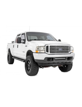Progi, stopnie boczne aluminiowe Rough Country HD2 Crew Cab
