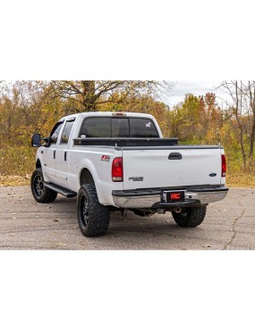 Progi, stopnie boczne aluminiowe Rough Country HD2 Crew Cab