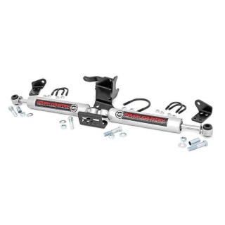 Podwójny amortyzator skrętu Rough Country N3 Premium Lift 2,5-8"