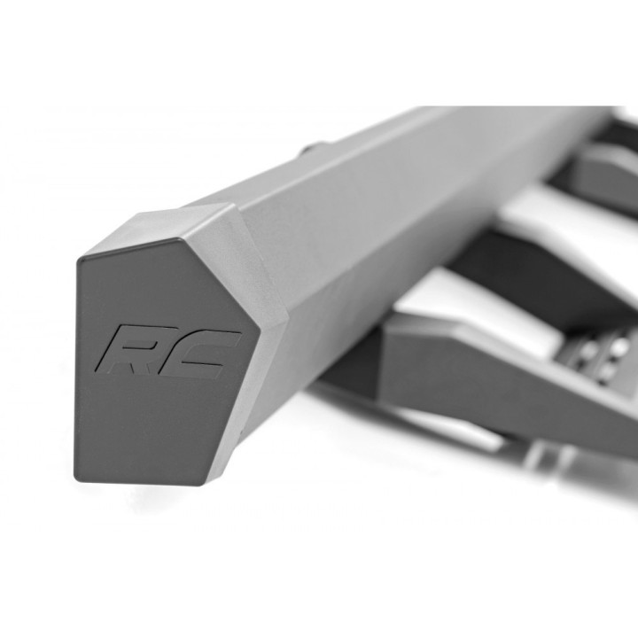 Progi, stopnie boczne regulowane aluminiowe Rough Country SRX2 - ujęcie 5