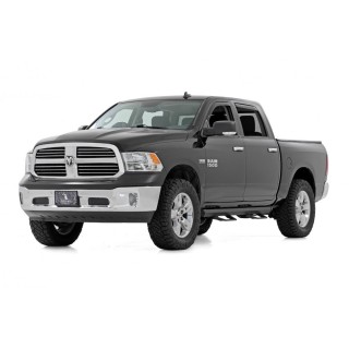 Progi, stopnie boczne regulowane aluminiowe Rough Country SRL2 Crew Cab - ujęcie 2