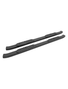 Progi, stopnie boczne czarne Rough Country Oval Nerf Steps