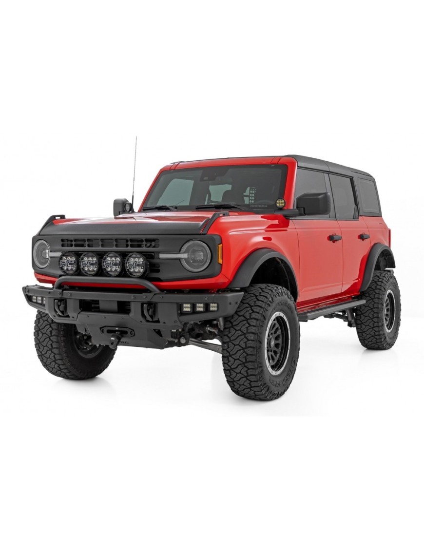 Progi, stopnie boczne Rough Country Multi-Color LED