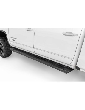Progi, stopnie boczne aluminiowe Rough Country HD2 Extended Cab