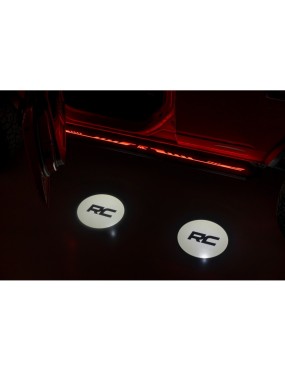 Progi, stopnie boczne Rough Country Multi-Color LED
