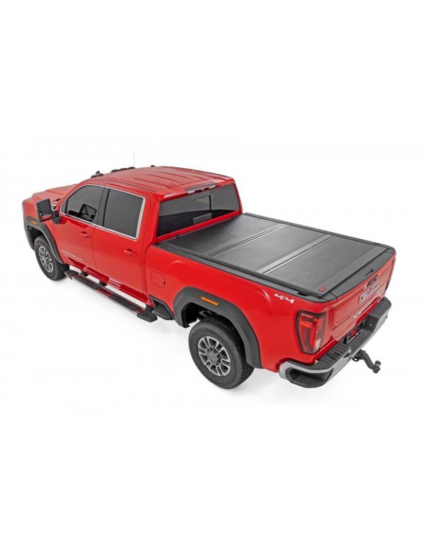 Twarda pokrywa paki tri-fold niski profil Rough Country 6'9"