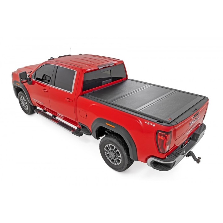 Twarda pokrywa paki tri-fold niski profil Rough Country 6'9" - ujęcie 3