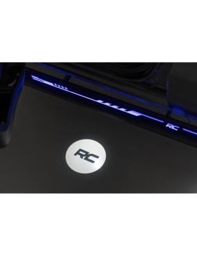Progi, stopnie boczne Rough Country Multi-Color LED