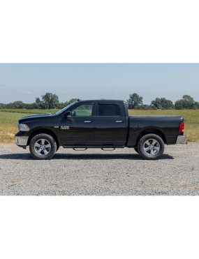 Progi, stopnie boczne regulowane aluminiowe Rough Country SRL2 Crew Cab
