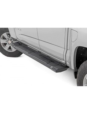 Progi, stopnie boczne aluminiowe Rough Country HD2 Crew Cab