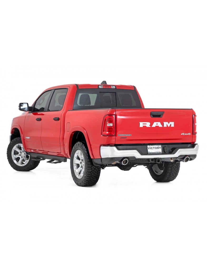 Progi, stopnie boczne regulowane aluminiowe Rough Country SRL2 Crew Cab