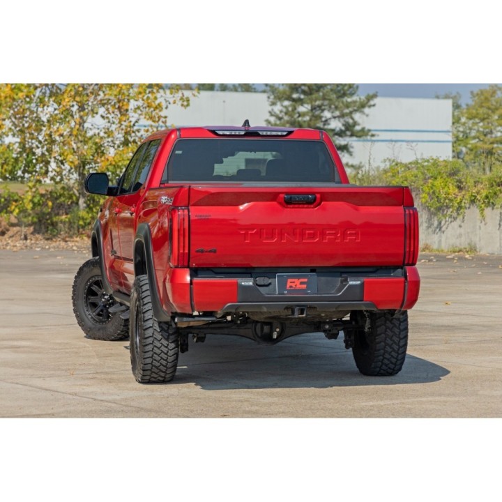Progi, stopnie boczne regulowane aluminiowe Rough Country SRL2 Crew Cab - ujęcie 6