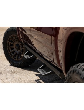 Progi, stopnie boczne regulowane aluminiowe Rough Country SRL2 Crew Cab