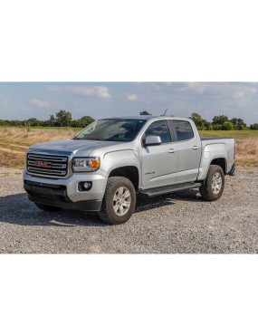 Progi, stopnie boczne aluminiowe Rough Country HD2 Crew Cab