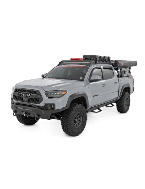 Progi, stopnie boczne regulowane aluminiowe Rough Country SRL2 Double Cab