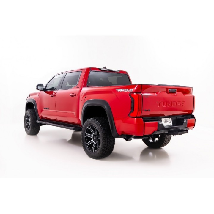 Progi, stopnie boczne aluminiowe Rough Country HD2 Crew Max - ujęcie 3