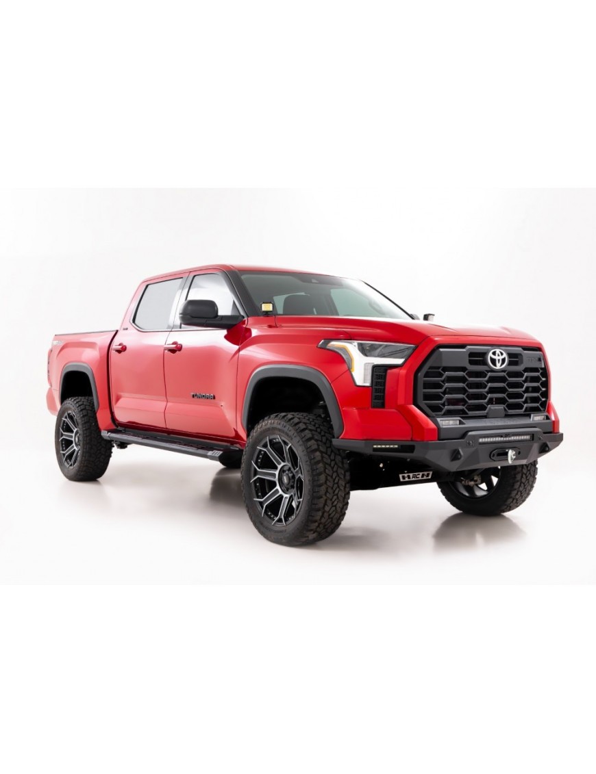 Progi, stopnie boczne aluminiowe Rough Country HD2 Crew Max