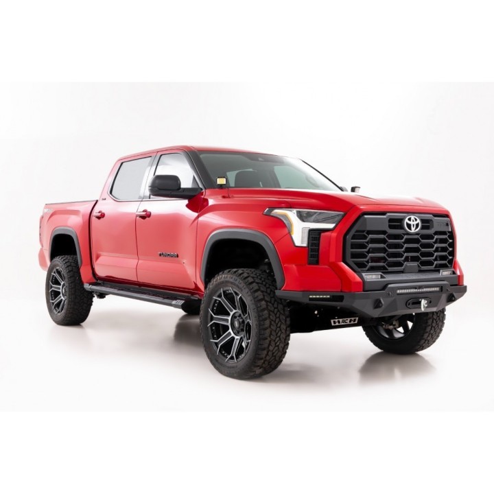Progi, stopnie boczne aluminiowe Rough Country HD2 Crew Max - ujęcie 4