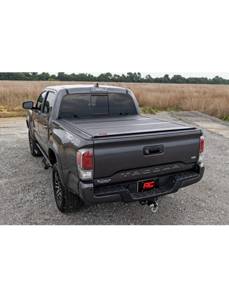 Twarda pokrywa paki tri-fold Rough Country niski profil 5'