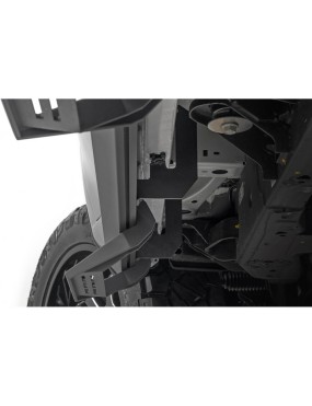 Progi, stopnie boczne regulowane aluminiowe Rough Country SRL2 Crew Cab