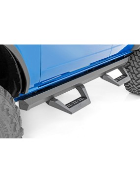 Progi, stopnie boczne regulowane aluminiowe Rough Country SRX2