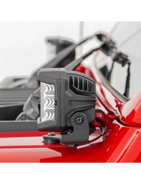Lampy LED 3" kwadratowe szerokokątne Osram Rough Country - ujęcie 5