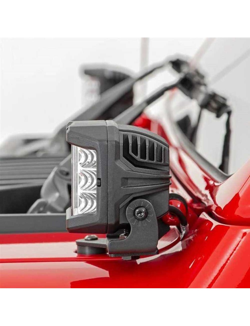 Lampy LED 3" kwadratowe szerokokątne Osram Rough Country - ujęcie 5
