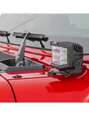 Lampy LED 3" kwadratowe szerokokątne Osram Rough Country - ujęcie 6