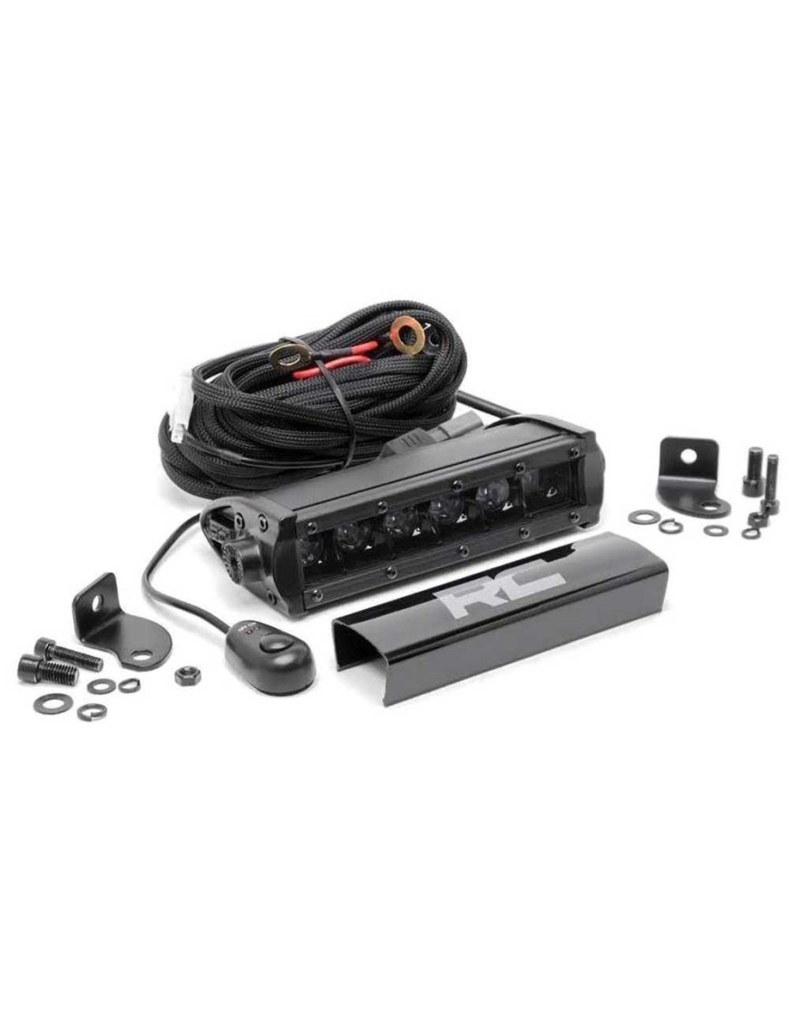 Listwa LED 6" pojedyncza Rough Country Black Series