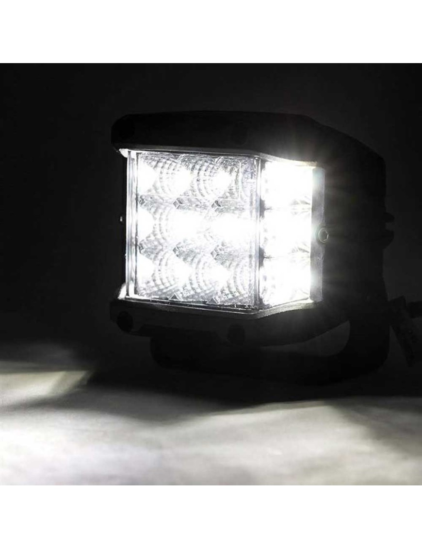 Lampy LED 3" kwadratowe szerokokątne Osram Rough Country - ujęcie 9