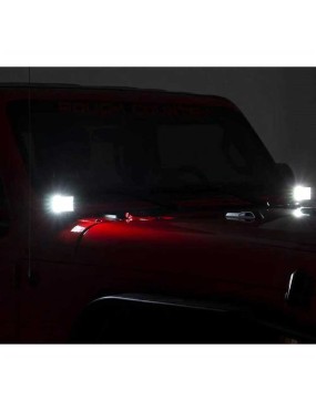 Lampy LED 3" kwadratowe szerokokątne Osram Rough Country - ujęcie 10