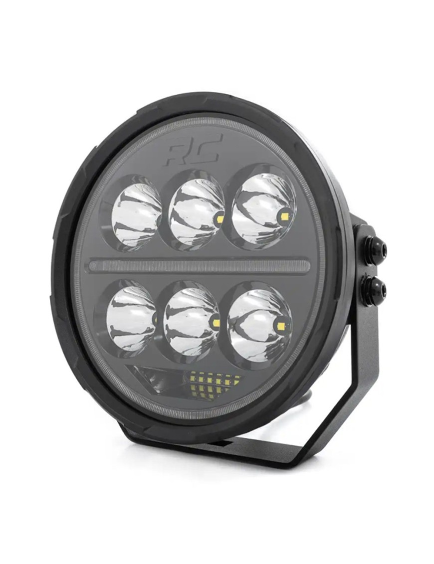Lampy LED 6,5" okrągłe Białe/Amber DRL Rough Country