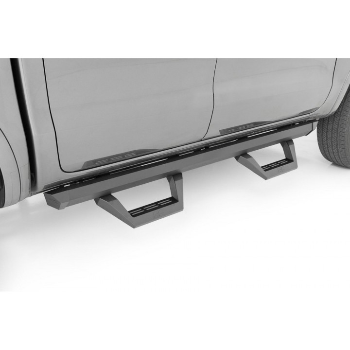Progi, stopnie boczne regulowane aluminiowe Rough Country SRX2