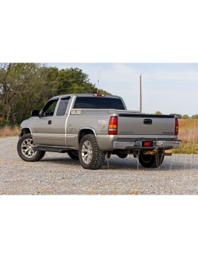 Progi, stopnie boczne aluminiowe Rough Country HD2 Extended Cab
