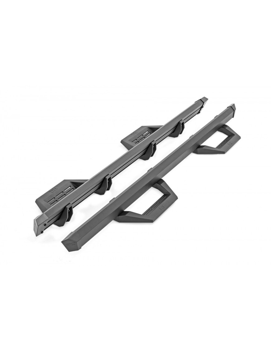 Progi, stopnie boczne regulowane aluminiowe Rough Country SRX2