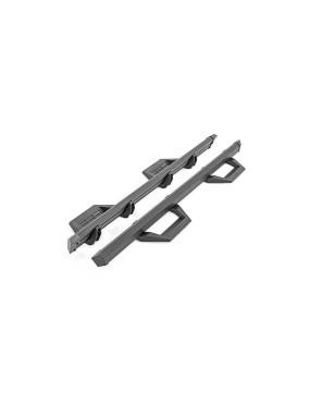 Progi, stopnie boczne regulowane aluminiowe Rough Country SRX2 Crew Cab