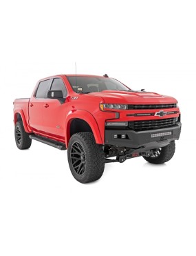 Progi, stopnie boczne aluminiowe Rough Country HD2 Crew Cab