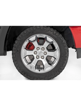 Osłony zacisków hamulcowych czerwone Rough Country