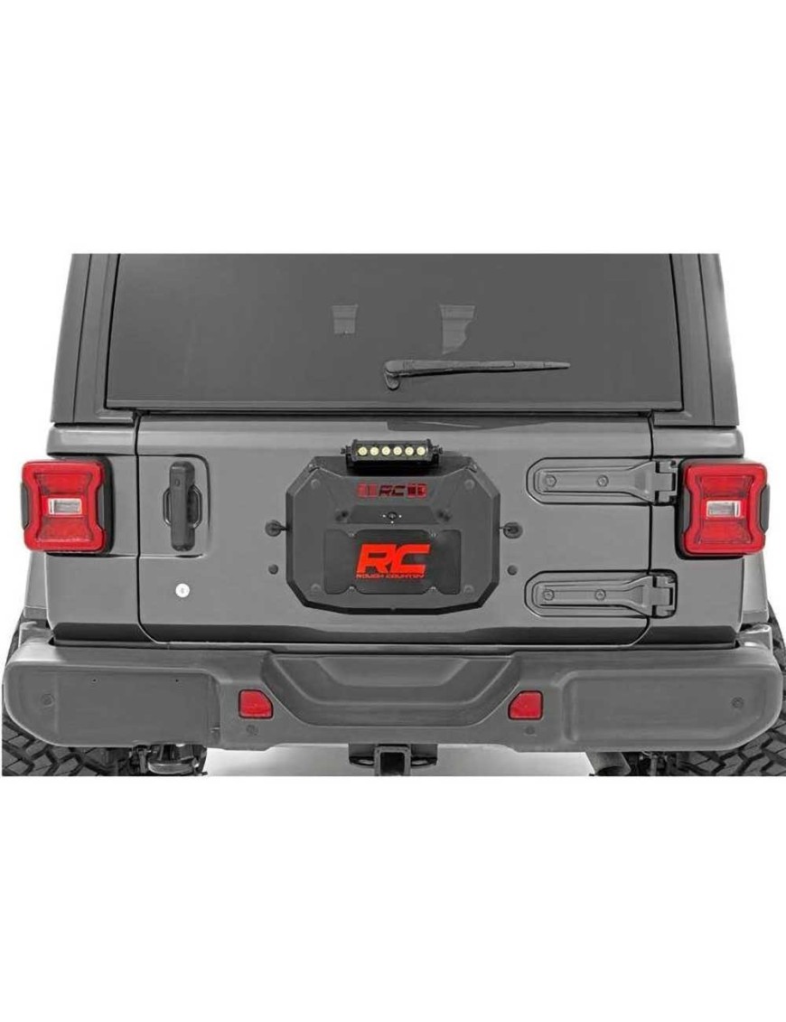 Relokacja mocowania tablicy rejestracyjnej z lampą LED Black Series Rough Country