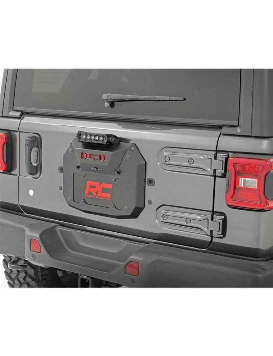Relokacja mocowania tablicy rejestracyjnej z lampą LED Black Series Rough Country