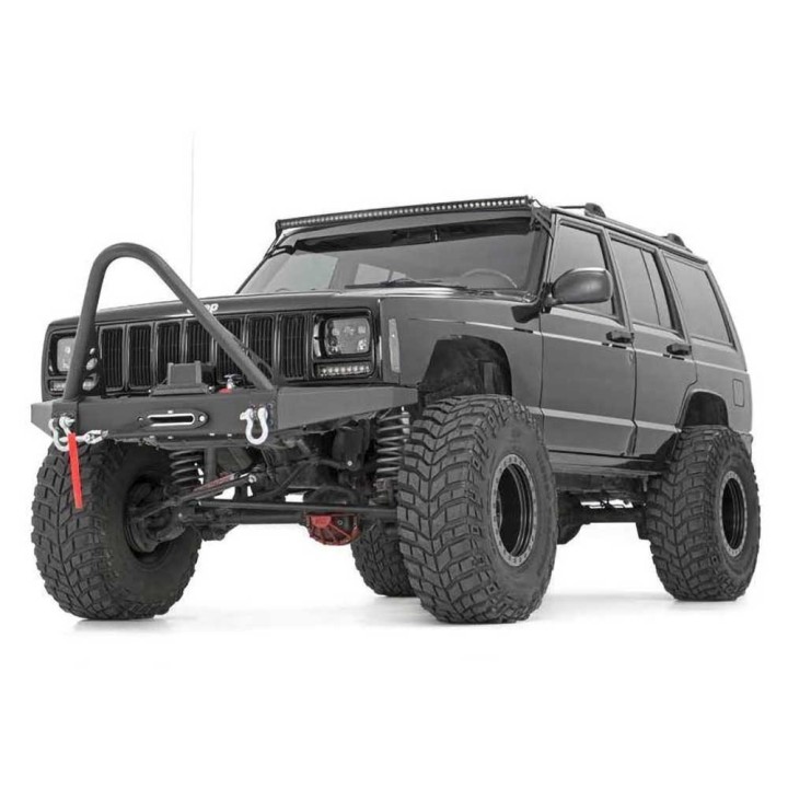 Listwa LED 50" pojedyncza zakrzywiona spot Rough Country Black Series - ujęcie 4