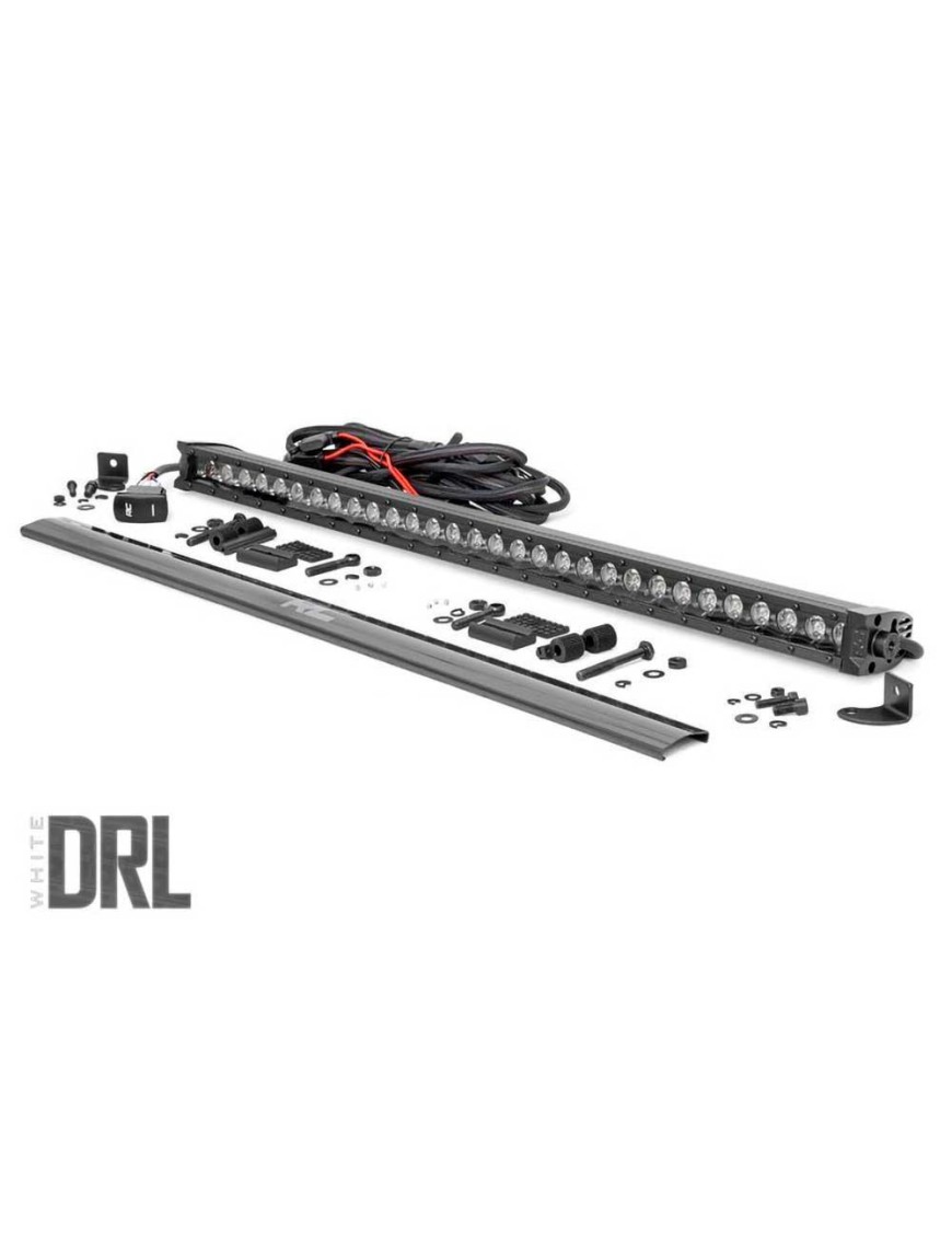 Listwa LED 30" pojedyncza white DRL spot Rough Country Black Series