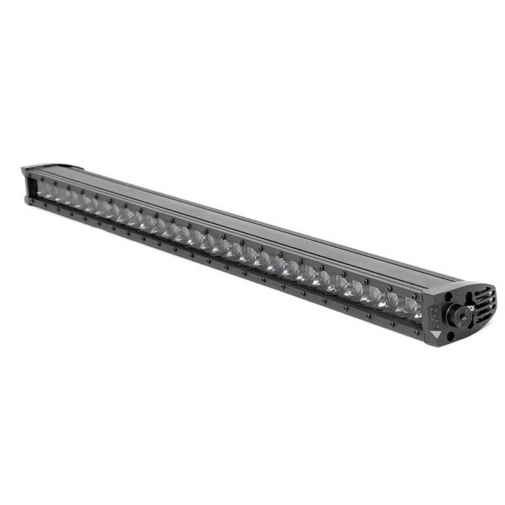 Listwa LED 30" pojedyncza white DRL spot Rough Country Black Series - ujęcie 2