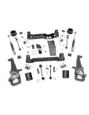 Zestaw zawieszenia z amortyzatorami N3 Rough Country Lift 4"