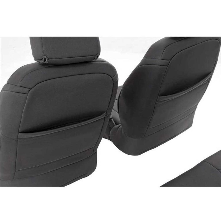 Komplet pokrowców na fotele neoprene black Rough Country - ujęcie 2