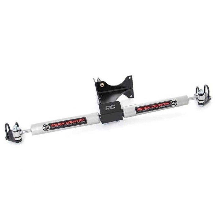 Podwójny amortyzator skrętu Rough Country N3 Premium Lift 2-8" - ujęcie 2
