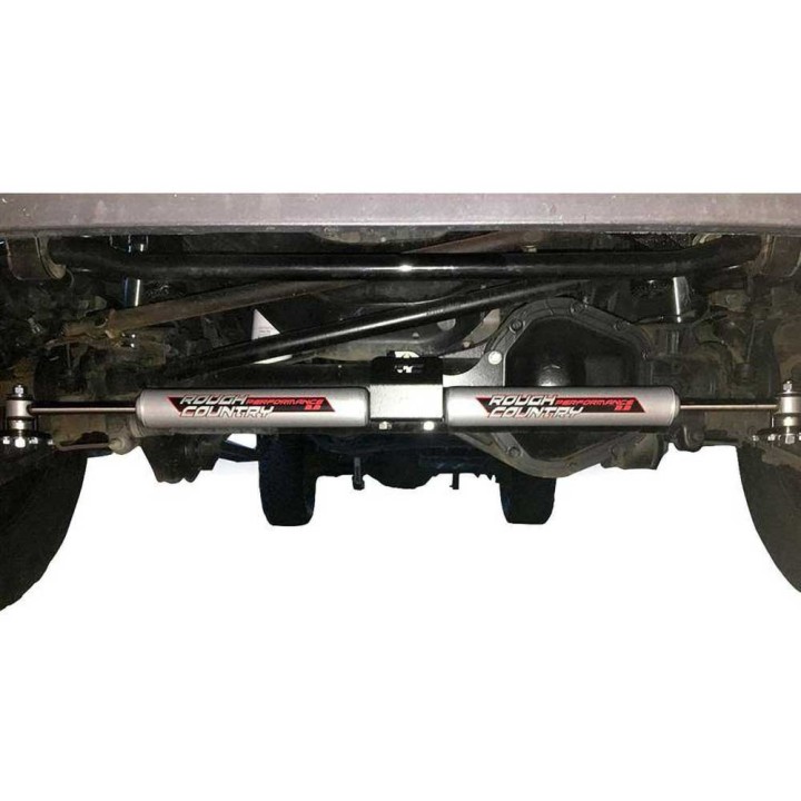 Podwójny amortyzator skrętu Rough Country N3 Premium Lift 2-8" - ujęcie 3