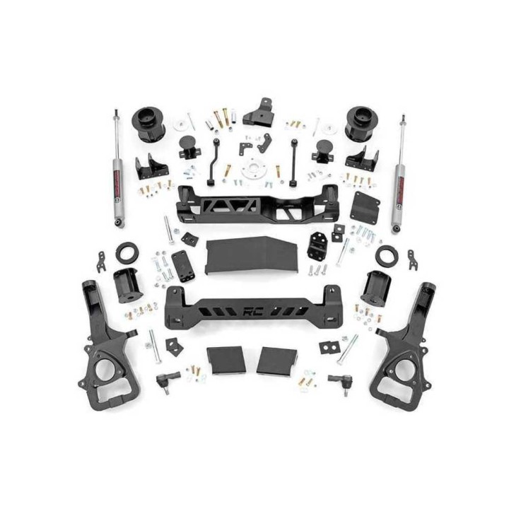 Zestaw zawieszenia 22XL z amortyzatorami N3 Rough Country Lift 6" Duża Piasta